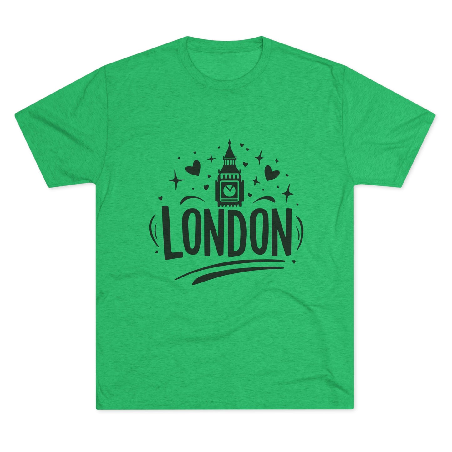 London Cozy Unisex Tri-Blend Crew Tee