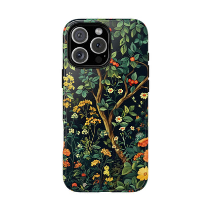 Floral Phone Case - Tough Cases, Colorful Nature Design, Gift for Flower Lovers, Phone Accessory, Unique Cell Phone Cover