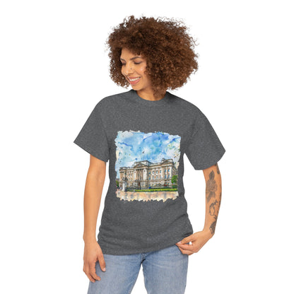 Unisex Heavy Cotton Tee - England Aesthetics - Embracing Classic British Charm and Style