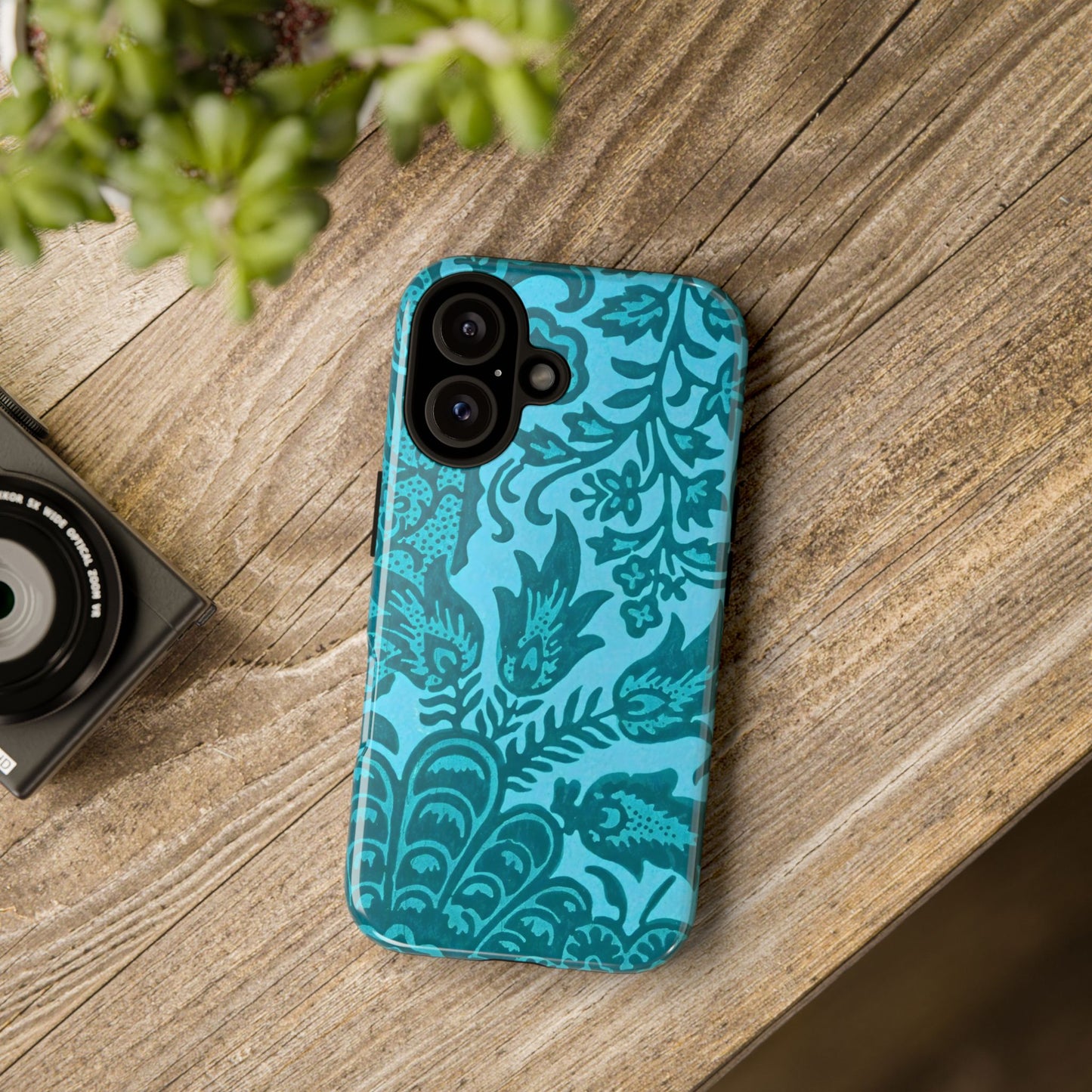 Bohemian Phone Case, Tough Floral Phone Cover, Artistic Phone Protector, Gift for Her, Unique Tech Accessories