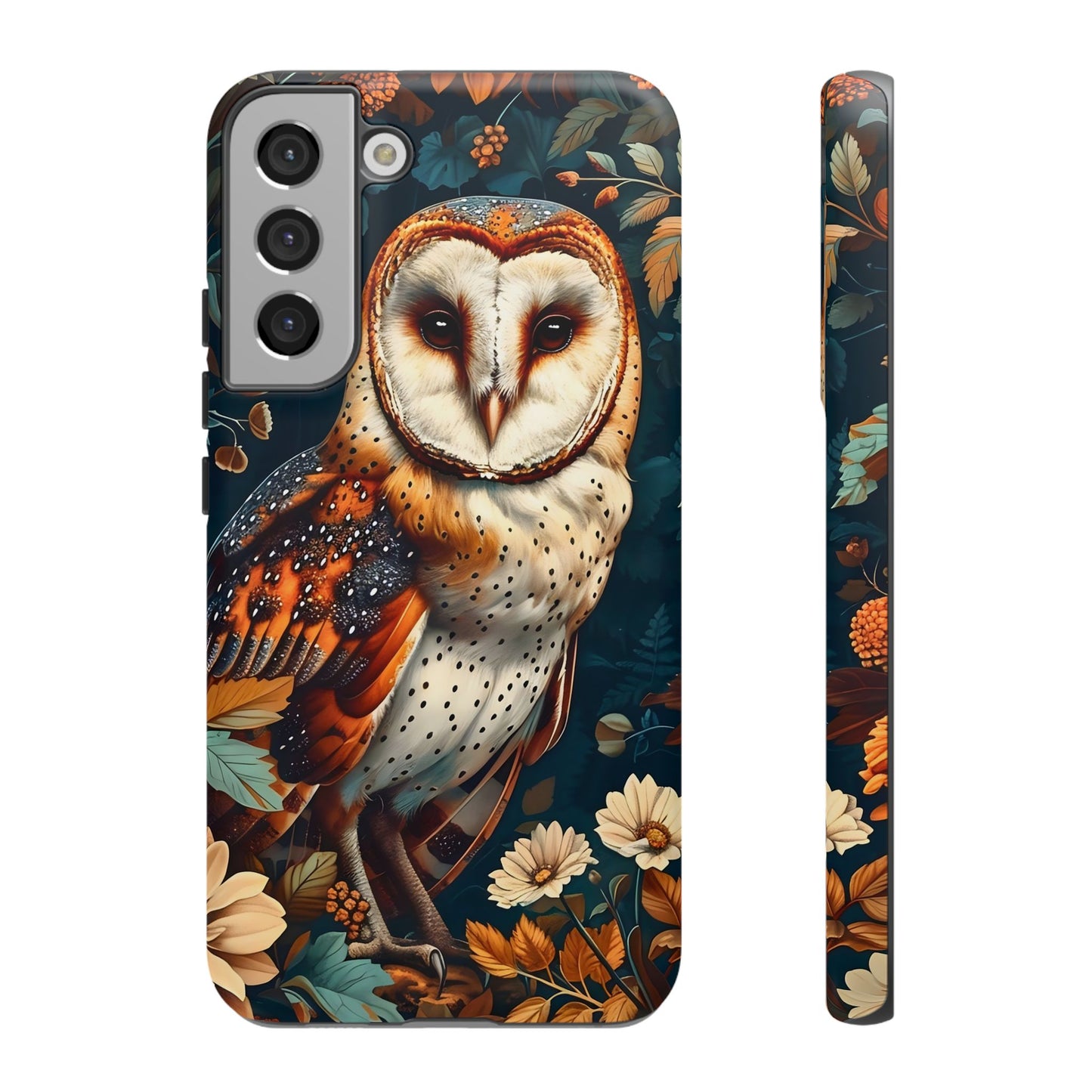 Barn Owl Phone Case | Tough Cases, Nature Lover Gift, Wildlife Accessory, Eco-Friendly Phone Protection, Unique Gift Idea