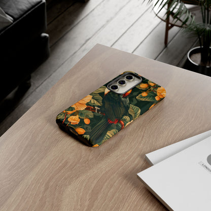 Tropical Toucan Phone Case, Exotic Bird Cover, Nature Lover Gift, Eco-Friendly Design, Customizable Tech Accessory