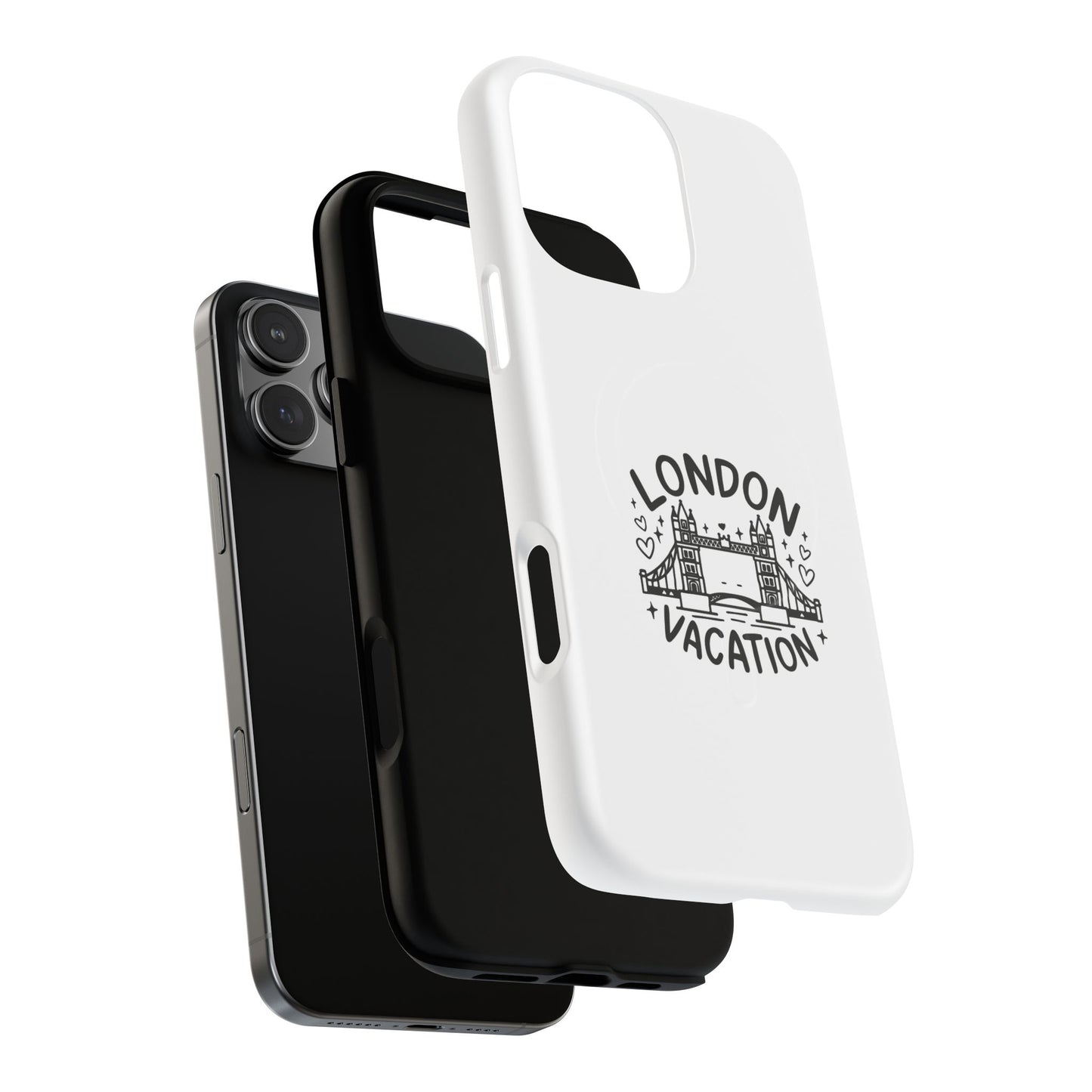London Vacation Magnetic Case, Unique Phone Cover for Travelers, London Souvenir, Gift for Tourists, Stylish Phone Accessory