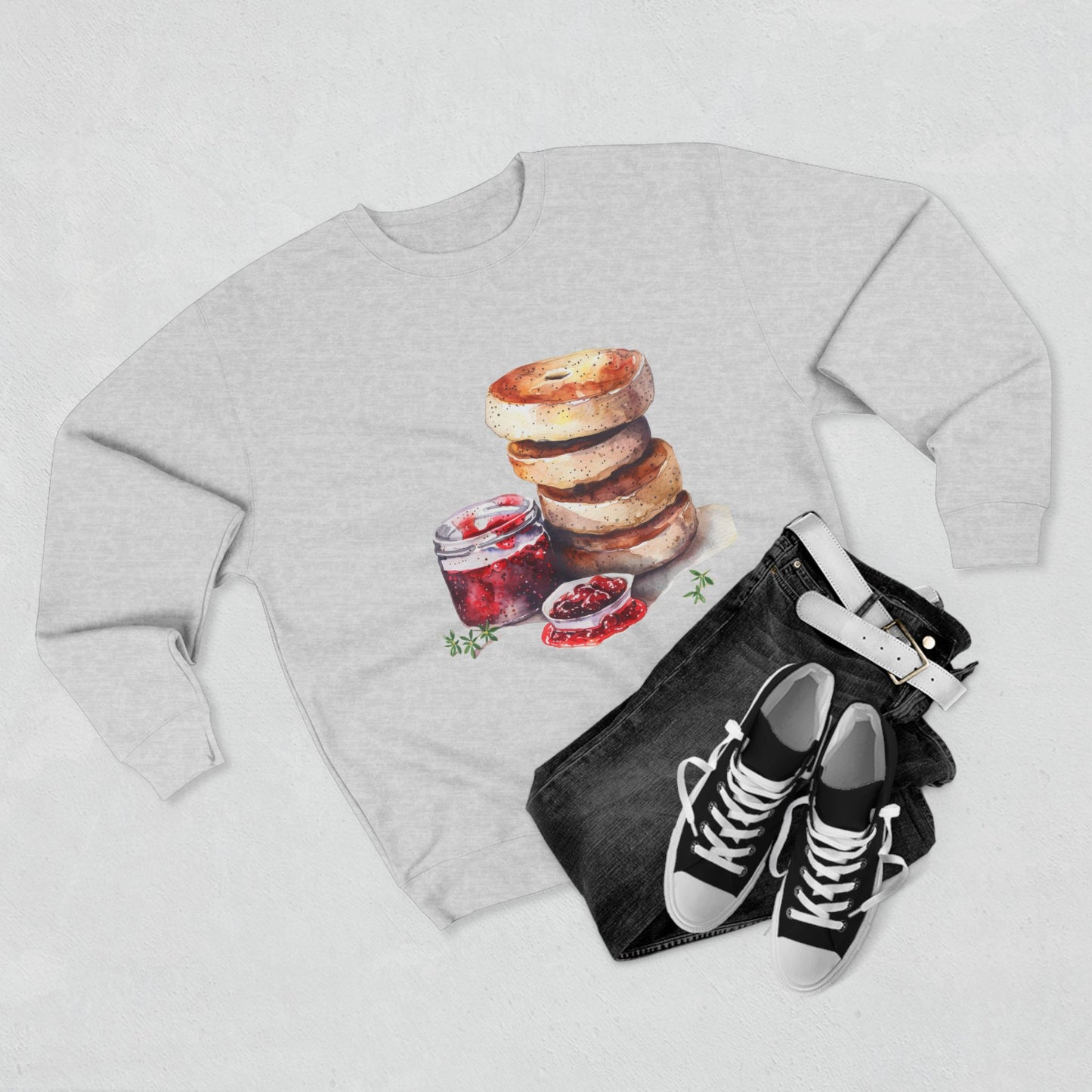 Unisex Crewneck Sweatshirt - British Royal Breakfast