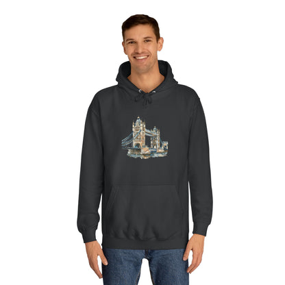 Tower Bridge - Iconic Unisex College Hoodie