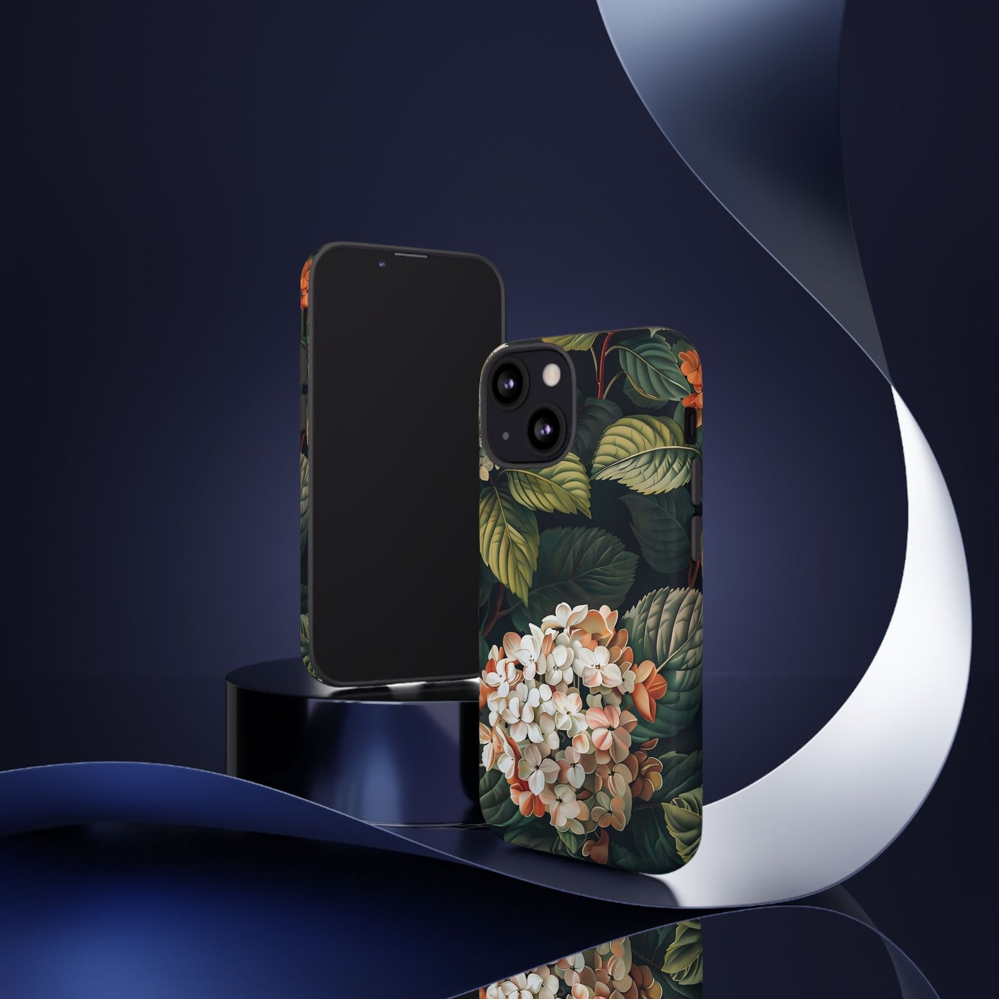 Floral Phone Case - Tough Cases, Nature Lover Gift, Floral Design, Botanical Phone Cover, Stylish Cellphone Accessory, Mother's Day Gift
