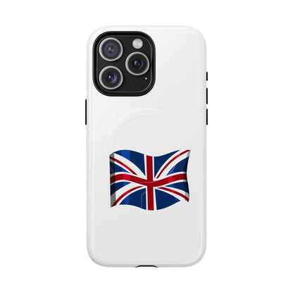 Union Jack Tough Magnetic Case, Durable Phone Cover, British Flag Cell Phone Protector, Gift for UK Lovers, Travel Accessories