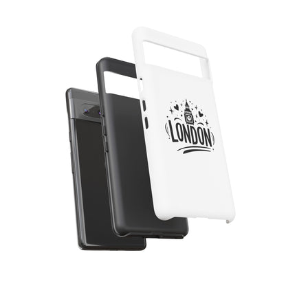 Tough Cases: London Design Phone Case - Stylish Protection for Travelers