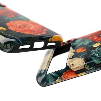 Floral Phone Case, Tough Cases - Stylish Protection, Gifts for Her, Nature Lover Decor, Floral Accessories