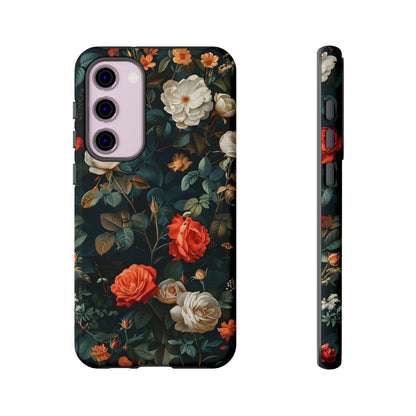 Floral Phone Case | Tough Cases with Elegant Design | Gift for Her, Mother's Day, Birthdays, Personalized, Trendy Tech Accessories
