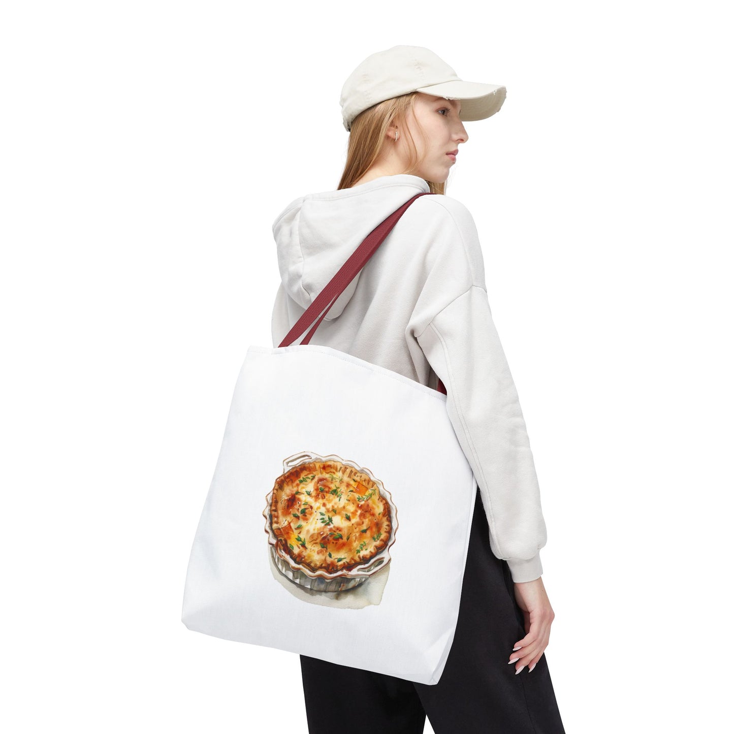 Quirky Pizza Tote Bag, Funny Grocery Bag, Foodie Gift, Kitchen Lover Accessory, Mother's Day, Summer Picnic Essentials