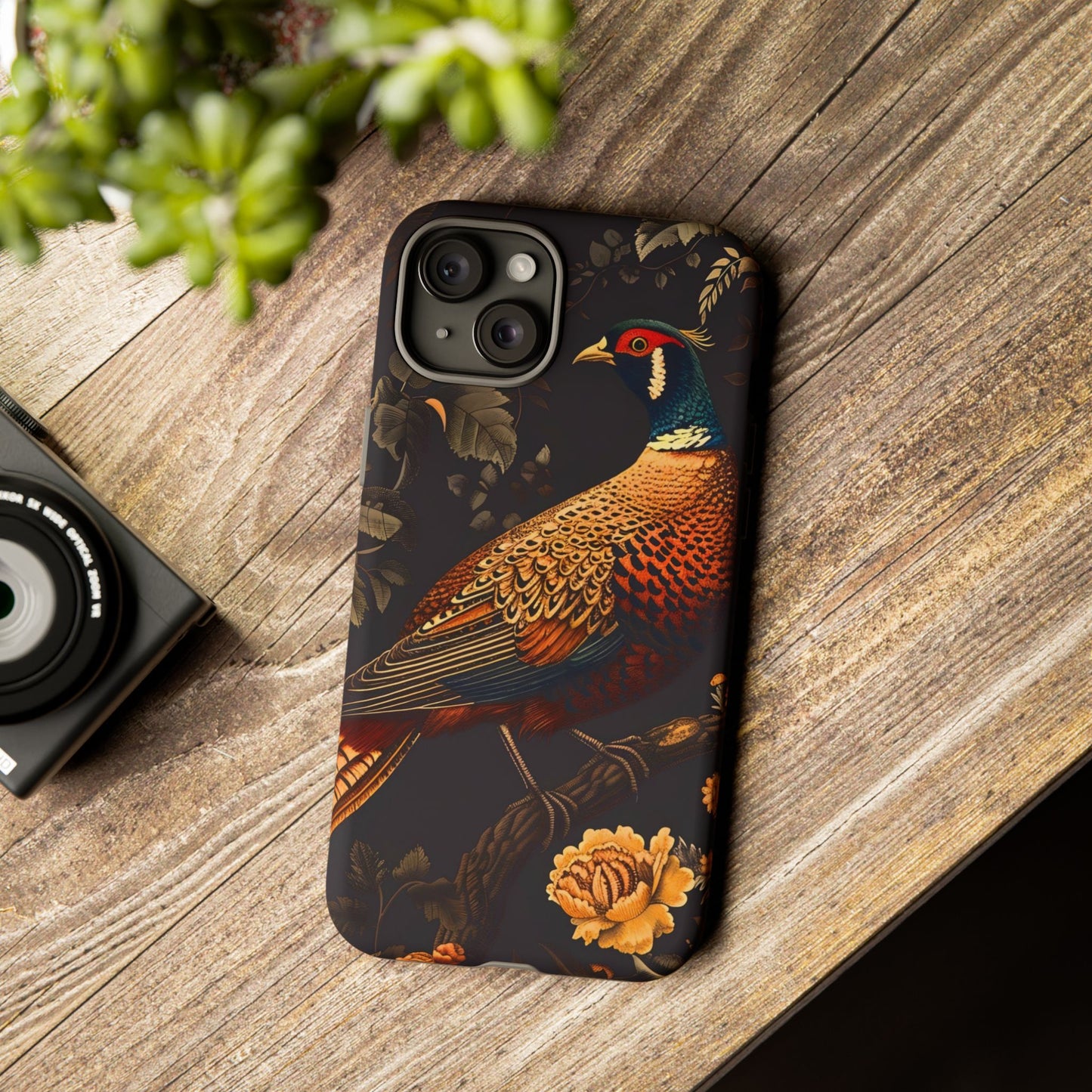 Elegant Bird Phone Case with Floral Design, Tough Phone Cover, Artistic Cell Phone Accessory, Unique Gift for Nature Lovers, Stylish [...]