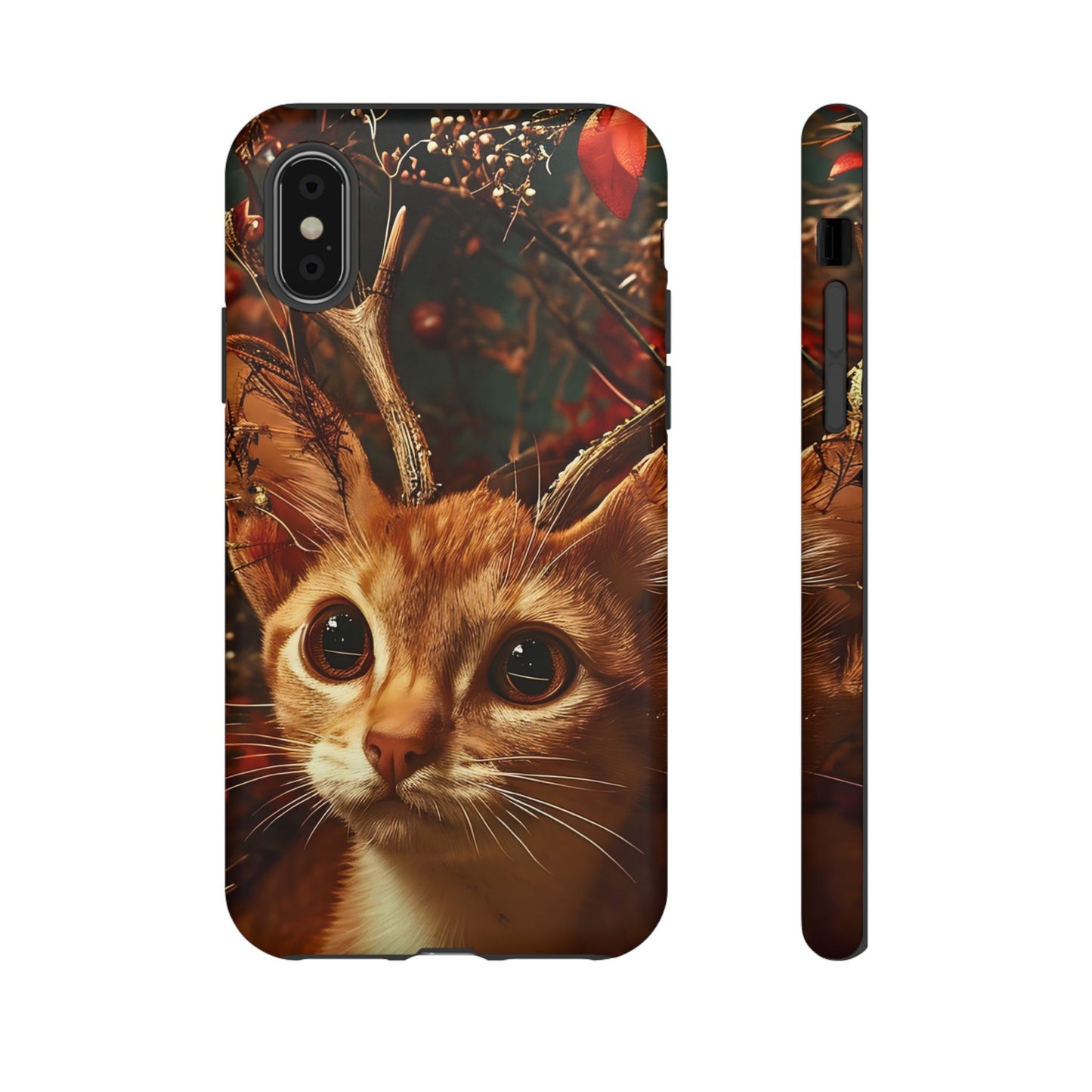 Cat Themed Phone Case, Tough Cases for Cat Lovers, Unique Pet Gifts, Animal Chic Accessories, Personalized Phone Protector