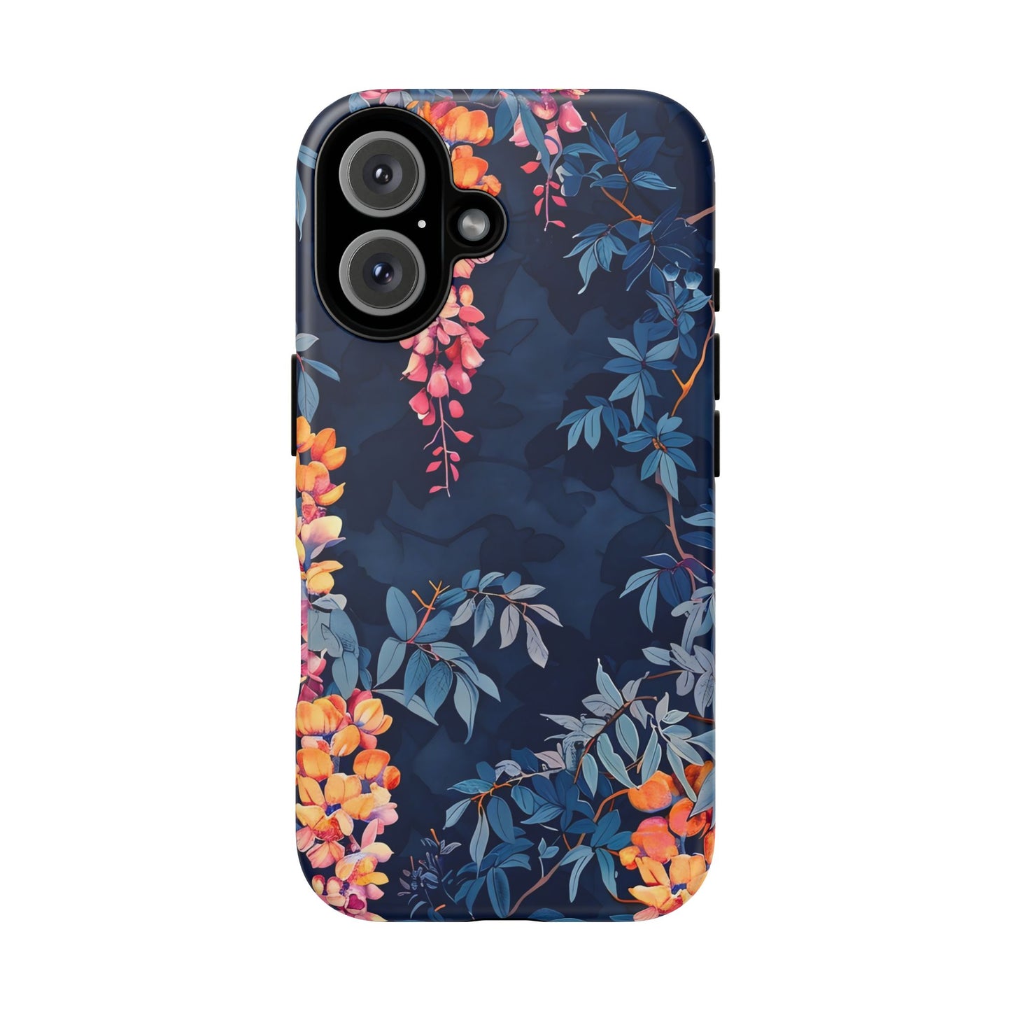 Floral iPhone Case, Tough Phone Cover, Gift for Her, Nature Lover Accessory, Spring Decor, Unique Floral Design