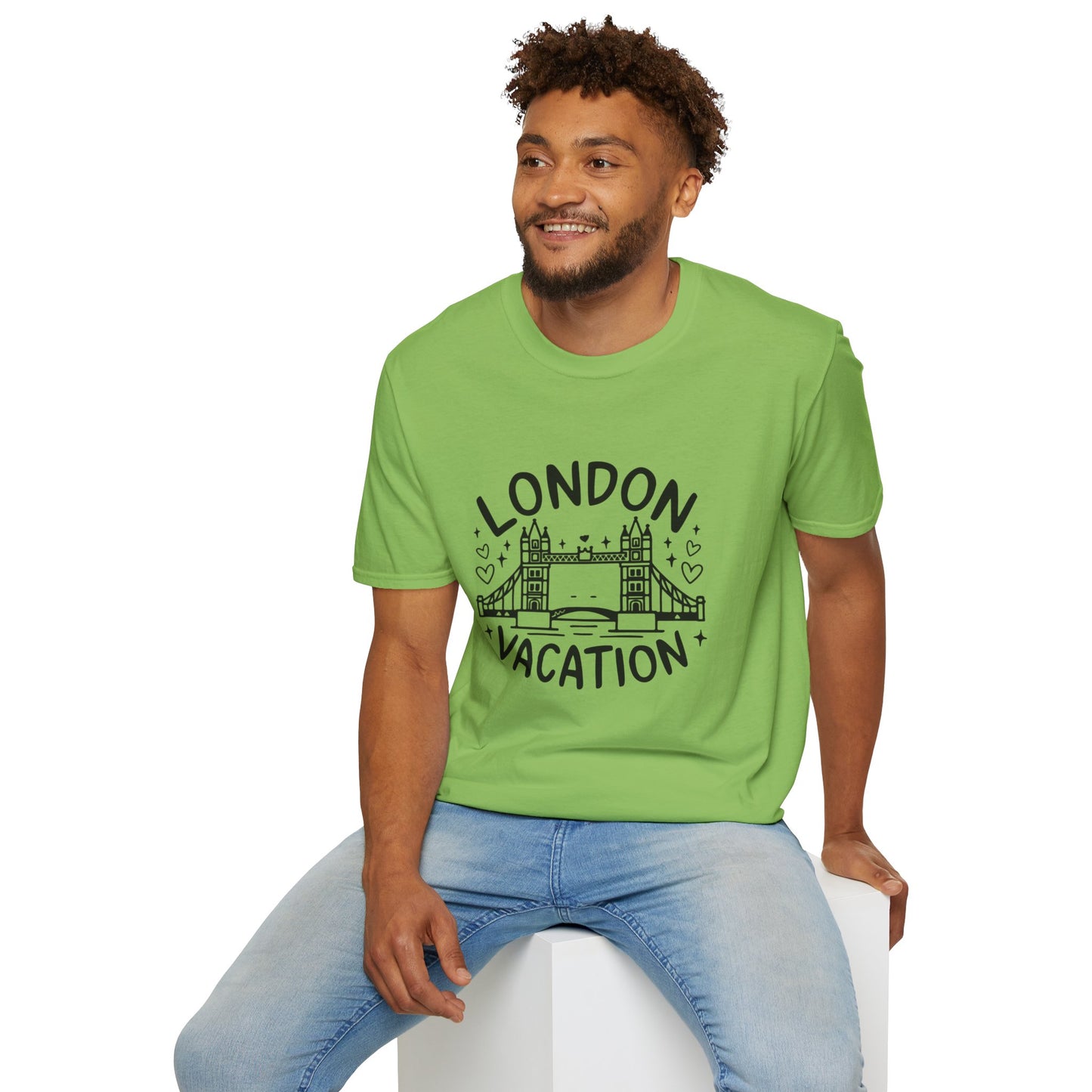 London Vacation Trendy Unisex Softstyle T-Shirt
