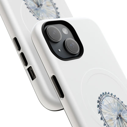 Funky Ferris Wheel Magnetic Case | Tough iPhone Cover, Customized Phone Case, Unique Gift, Festival Accessory, Durable Phone Protection