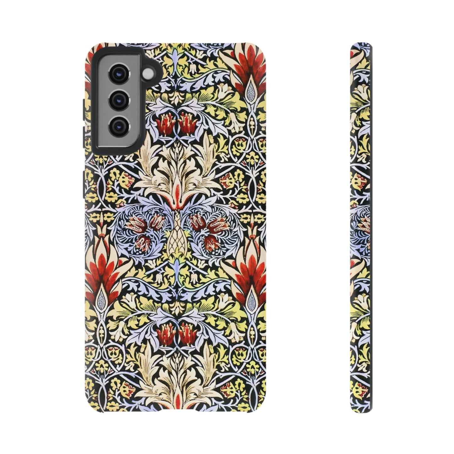 Stylish Phone Case - Floral Design, Tough Cases, Gift for Her, Phone Accessories, Trendy Tech, Unique Cell Phone Cover