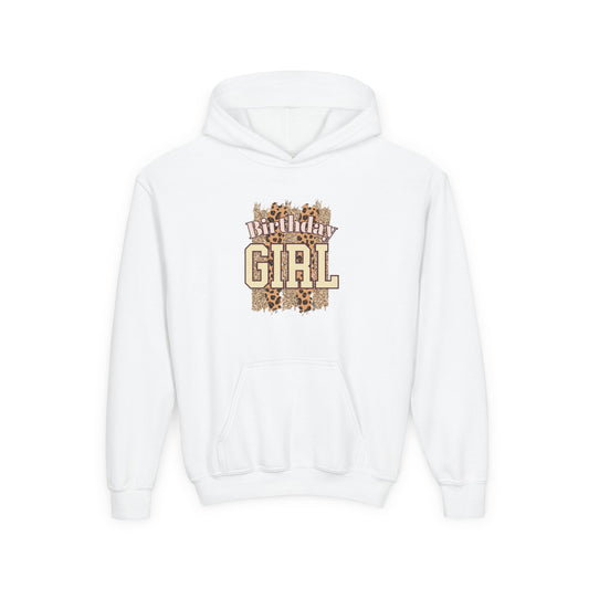 Birthday Girl Youth Hoodie - Fun Celebration Sweatshirt