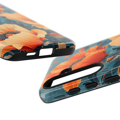 Floral Phone Case, Tough Cases for Protection and Style, Spring Aesthetic, Gift for Her, Phone Accessory for Nature Lovers