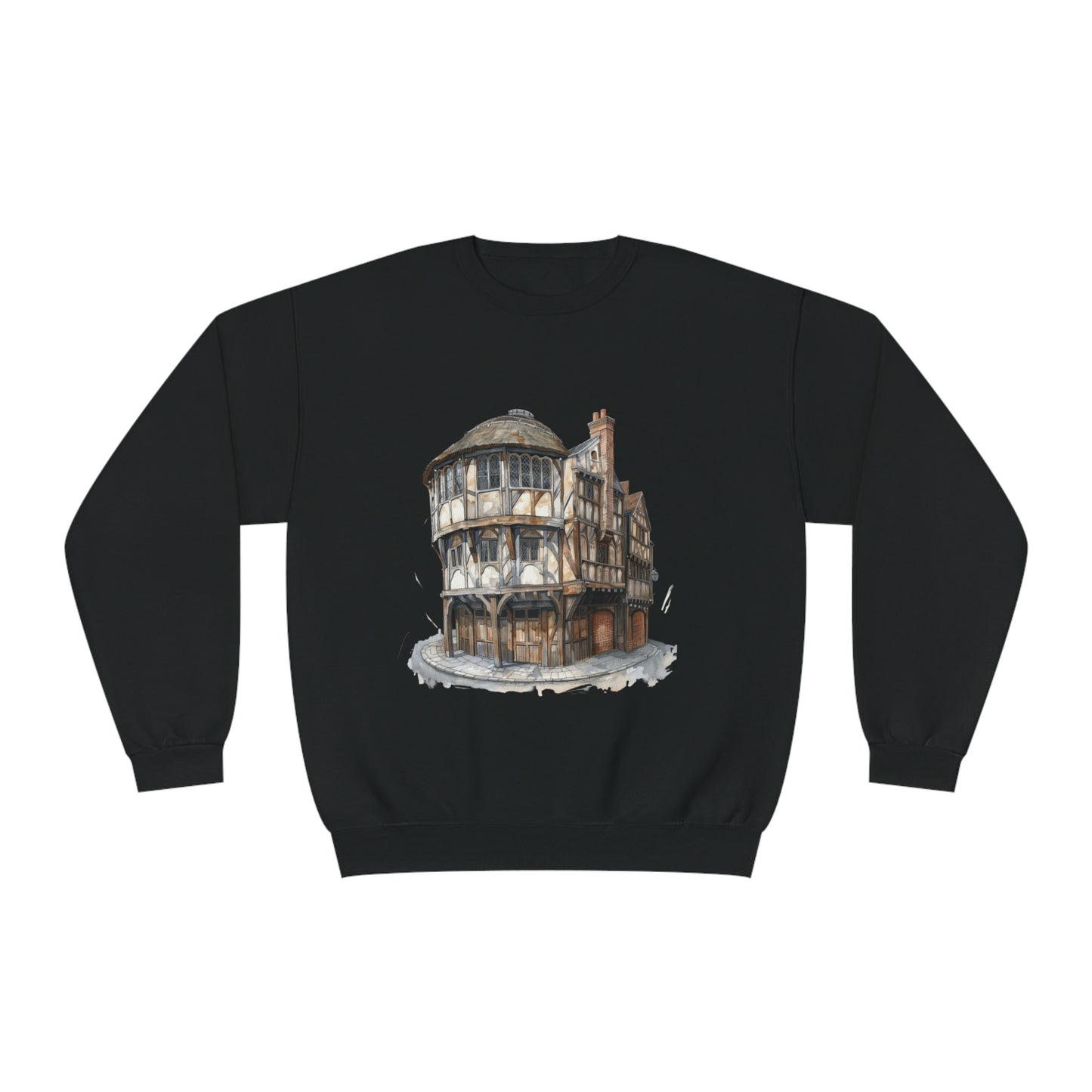 Unisex NuBlend® Crewneck Sweatshirt - Cozy British Pub