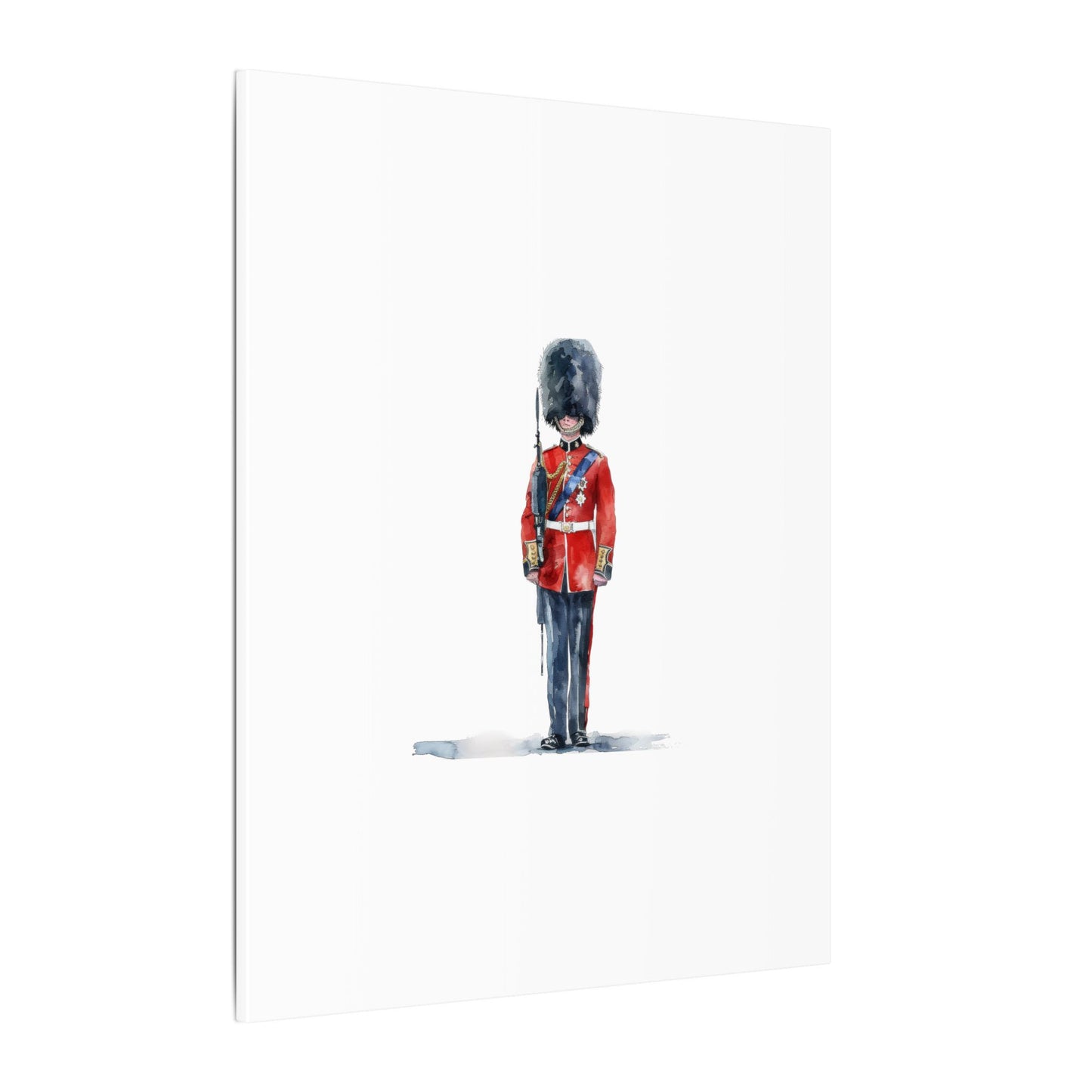 Royal Guard Canvas Art Print, British Soldier Wall Decor, Home Decoration, Gift for History Lovers, Art for Offices, Unique Wall Gallery