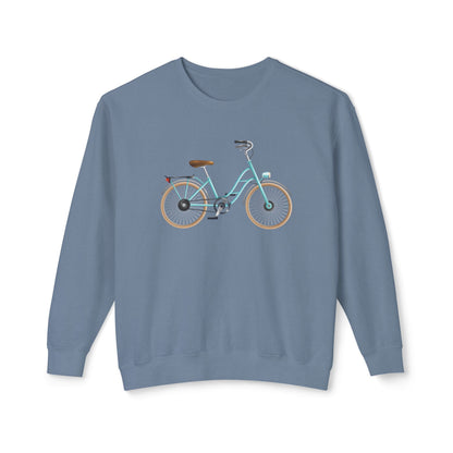 Unisex Lightweight Crewneck Sweatshirt - Classic Bicycle
