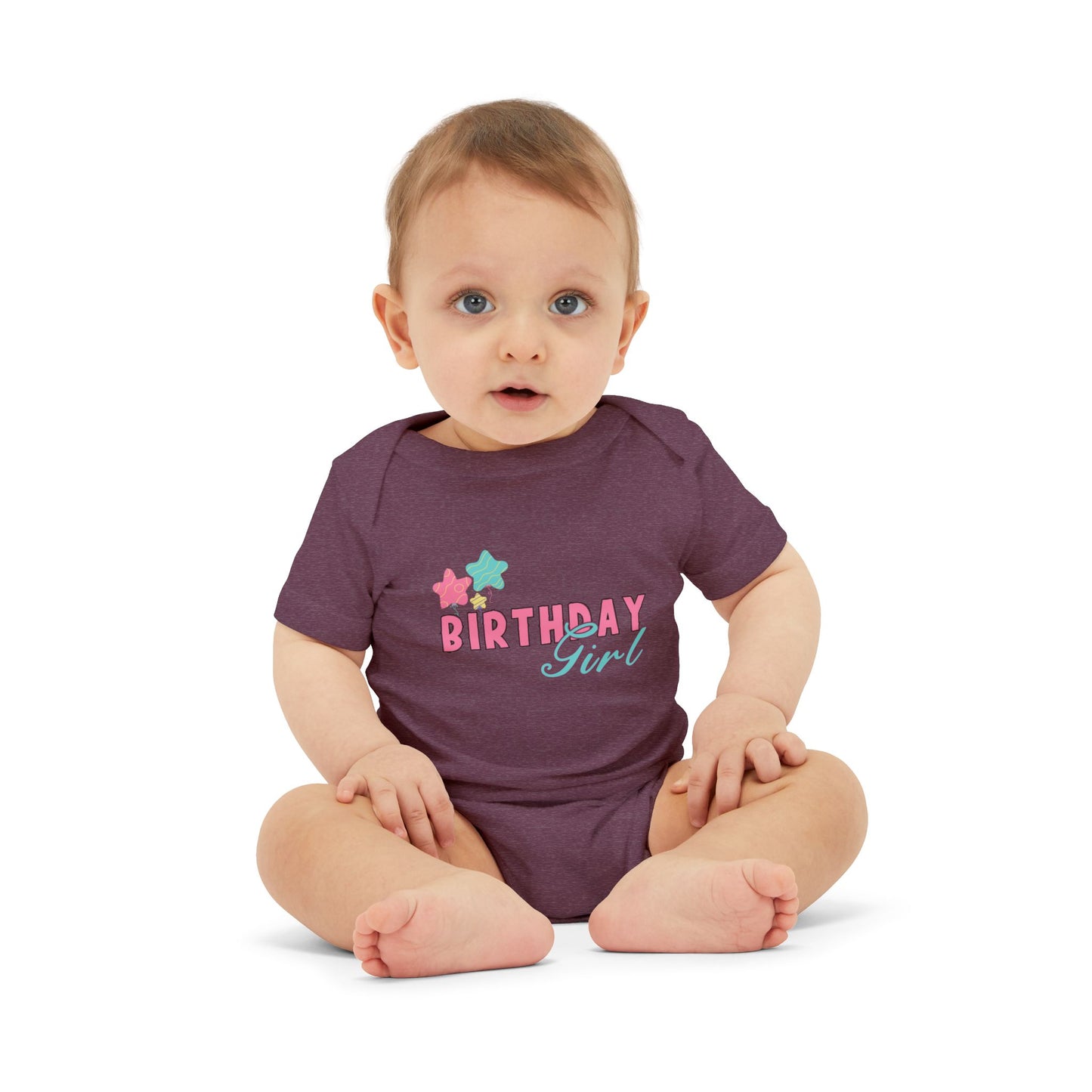 Birthday Girl Infant Jersey One Piece - Cute Baby Bodysuit for First Birthday Celebrations