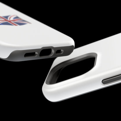 UK Flag Magnetic Phone Case, Durable Tough Cover, Gift for Patriots, Ideal for Travelers, Accessories for Holidays