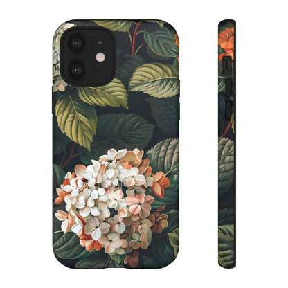 Floral Phone Case - Tough Cases, Nature Lover Gift, Floral Design, Botanical Phone Cover, Stylish Cellphone Accessory, Mother's Day Gift