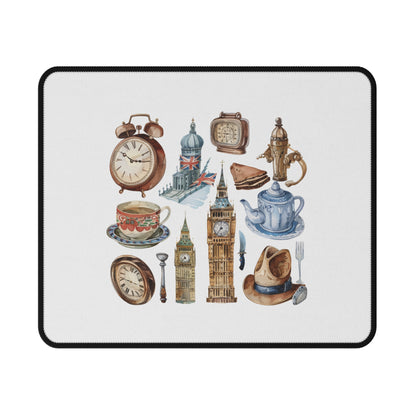 London-Themed Non-Slip Gaming Mouse Pad, Perfect for Gamers, Gifts for Him/Her, Desk Decor, Home Office Essentials