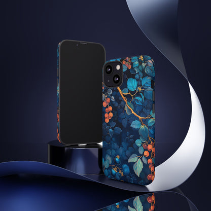 Artistic Phone Case with Floral Design, Tough Cases for iPhone, Nature-Inspired Accessory, Unique Gift for Her, Protective Cover