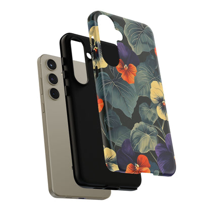 Tough Cases Floral iPhone Case, Tough Phone Cover, Stylish Floral Design, Gift for Her, Summer Vibe, Durable Protective Case