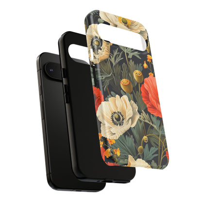Floral Phone Case - Tough Cases with Vibrant Garden Design, Phone Accessory, Gift for Her, Spring Style, Nature Lover
