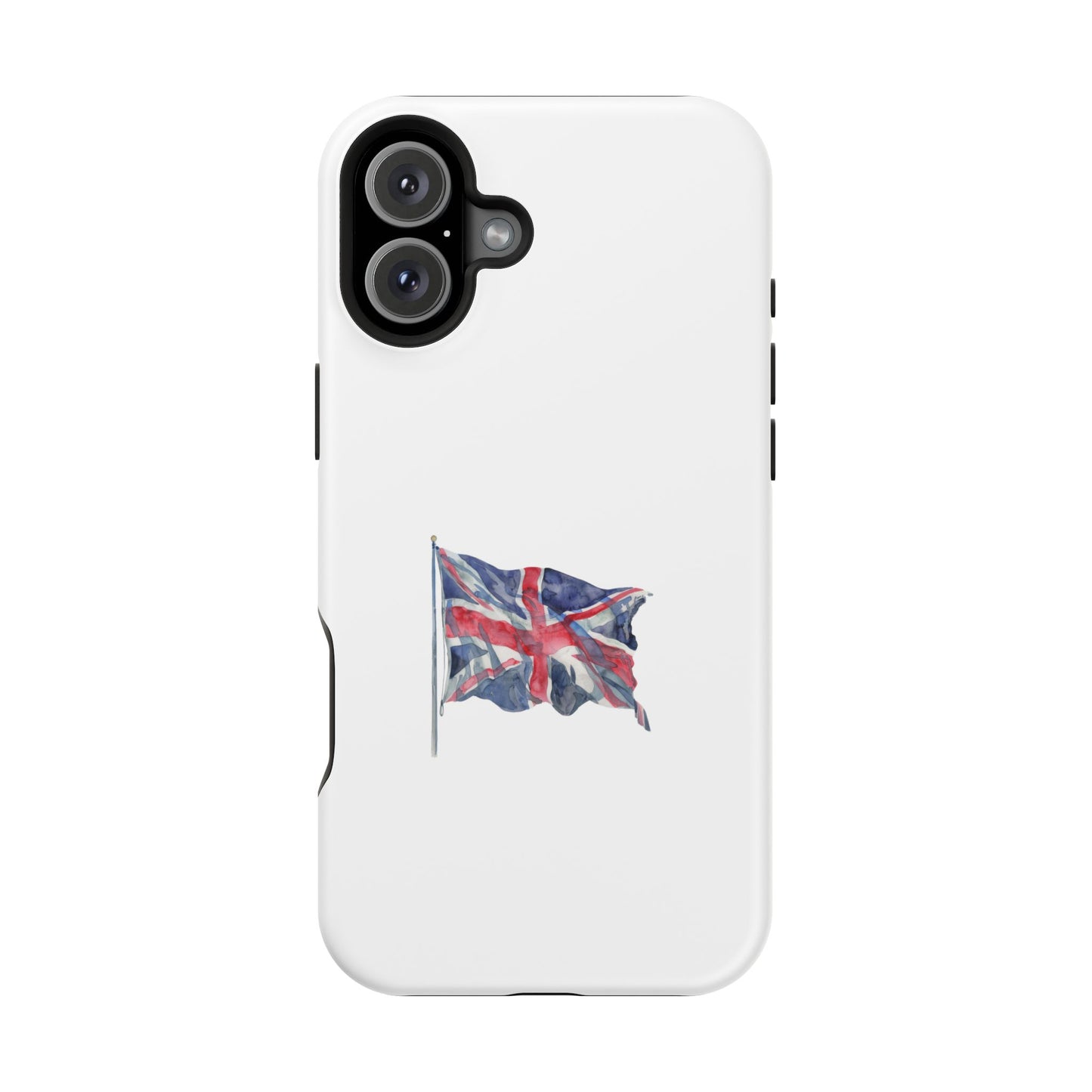 UK Flag Magnetic Tough Case, Durable Phone Cover, British Pride Accessory, Gift for Travelers, Patriot’s Tech Protector