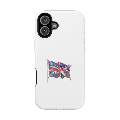 UK Flag Magnetic Tough Case, Durable Phone Cover, British Pride Accessory, Gift for Travelers, Patriot’s Tech Protector