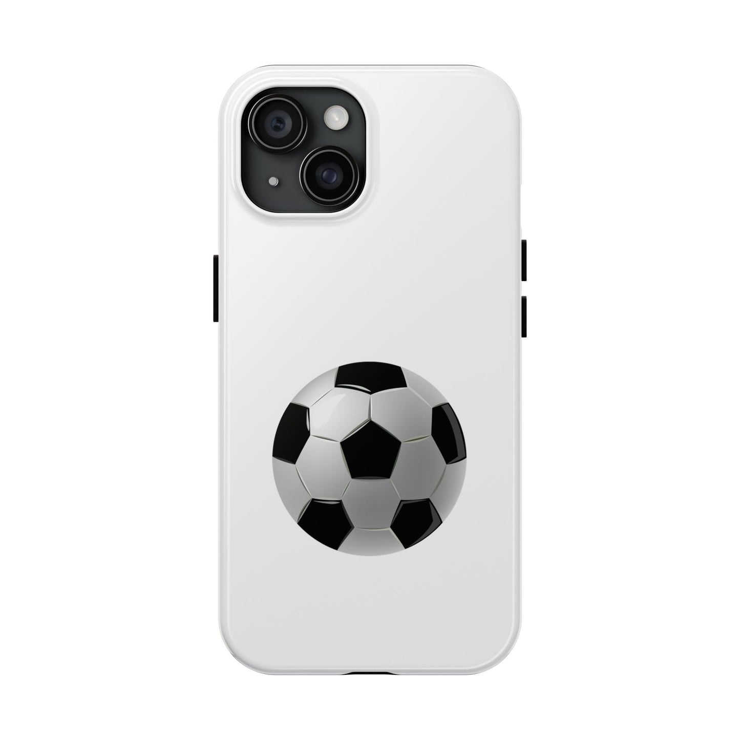 Soccer Ball Phone Case - Durable Tough Protector, Sports Lover Gift, Football Case, Custom Phone Cover, Gift for Him/Her