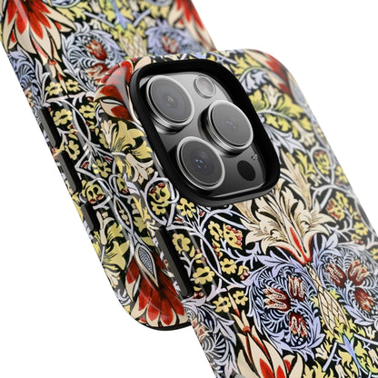 Stylish Phone Case - Floral Design, Tough Cases, Gift for Her, Phone Accessories, Trendy Tech, Unique Cell Phone Cover