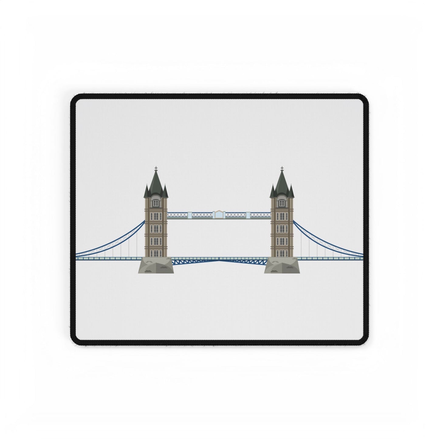 London Bridge Desk Mat - Stylish Office Decor, Gaming Mat, and Workstation Accessory, Perfect Gift for Professionals and Students