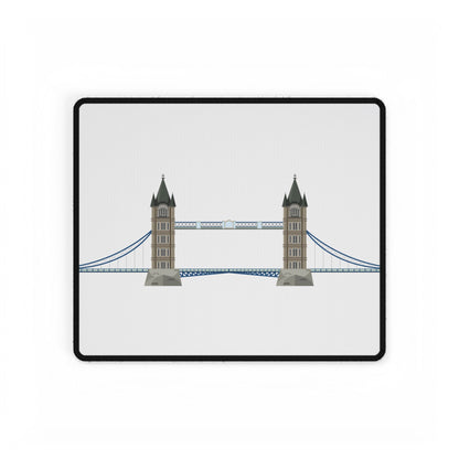 London Bridge Desk Mat - Stylish Office Decor, Gaming Mat, and Workstation Accessory, Perfect Gift for Professionals and Students