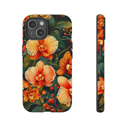 Floral Phone Case - Tough Cases, Protective Cover, Gift for Her, Smartphone Accessory, Floral Design, Nature-Inspired