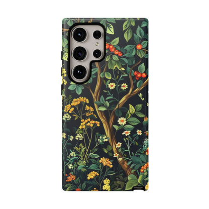 Floral iPhone Case, Nature Inspired Tough Case, Botanical Phone Cover, Eco-Friendly Gift, Unique Floral Design