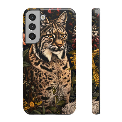 Wildlife Phone Case with Lynx Design, Tough Cases, Animal Lovers Gift, Nature Inspired Accessories, Unique Tech Protection