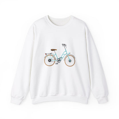 Unisex Heavy Blend™ Crewneck Sweatshirt Adorable - London's Style Classic Bicycle