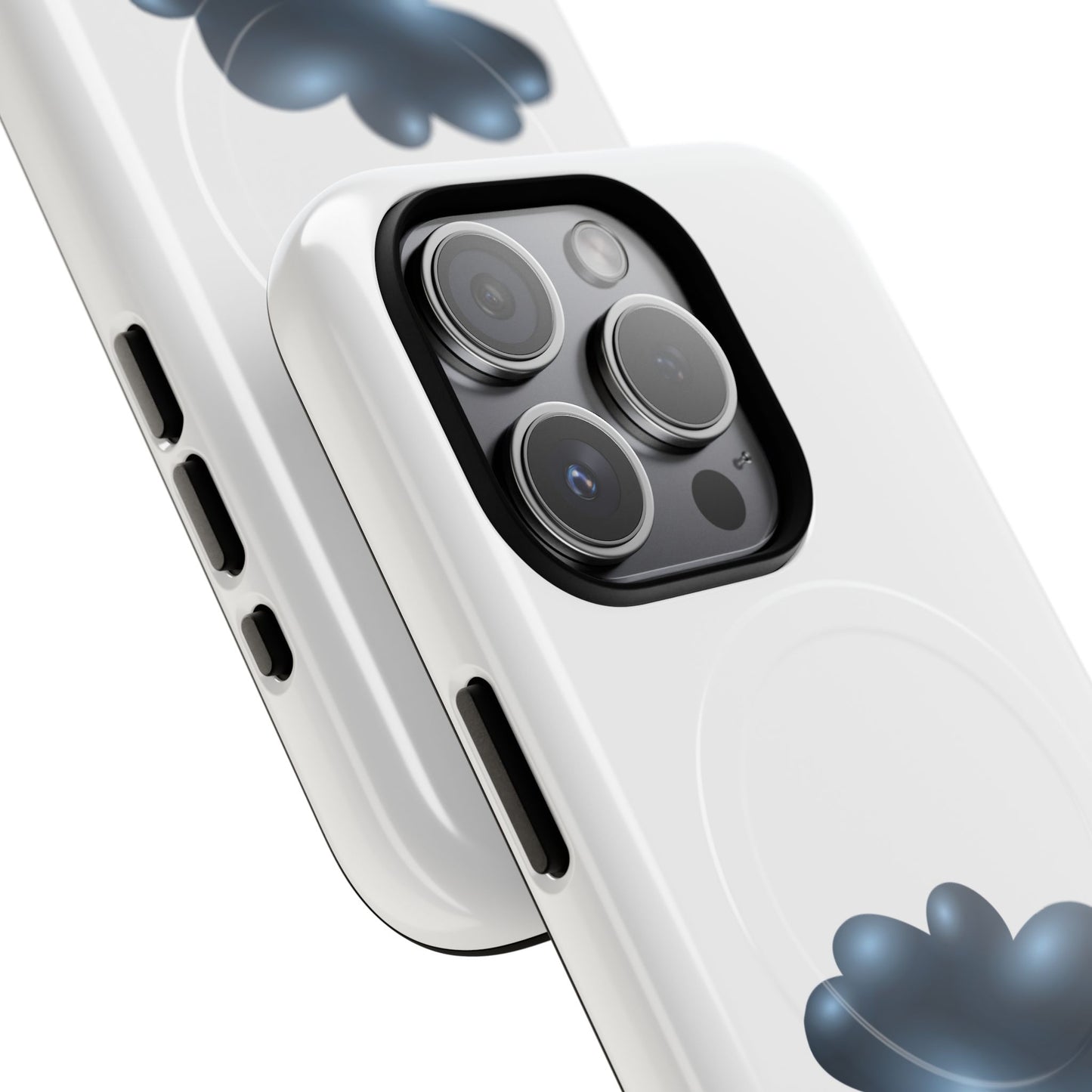 Stylish Magnetic Phone Case, Tough Protective Case, Cloud Design Phone Cover, Unique Gift for Tech Lovers, Trendy Mobile Accessories