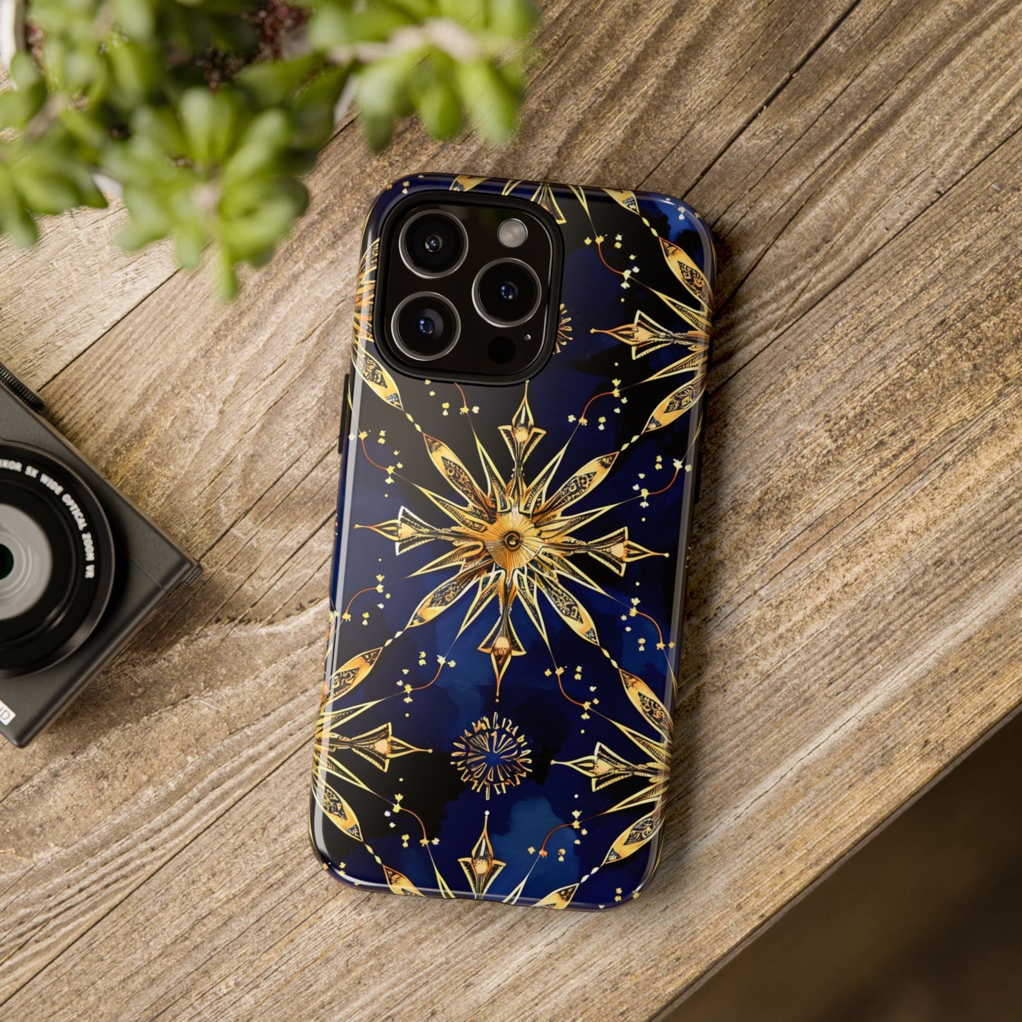 Tough Cases Phone Case with Celestial Design, Stylish Phone Cover, Unique Gift for Space Lovers, Durable Protection, Cosmic Art