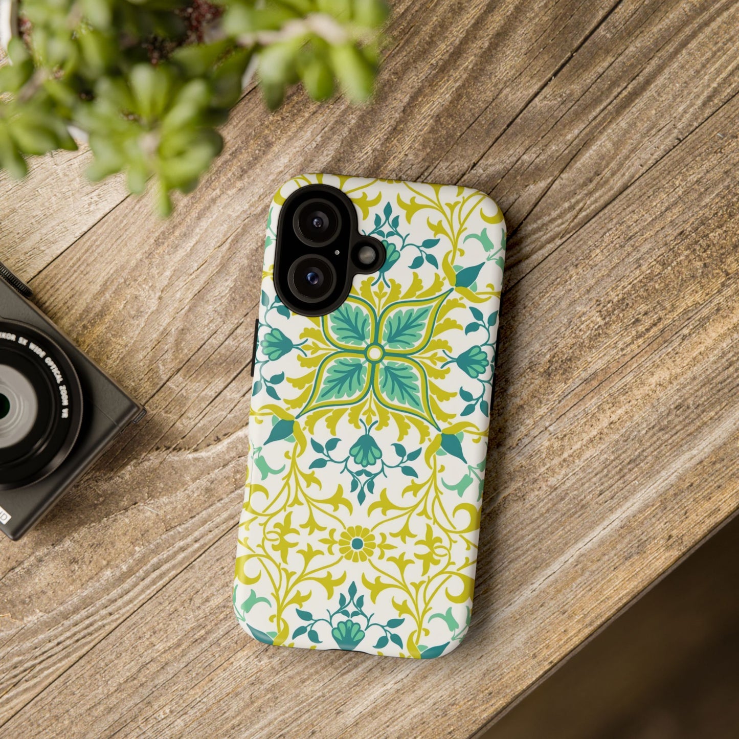 Vibrant Floral Phone Case - Protective Cover for iPhone, Stylish Gadget Accessory, Perfect Gift for Her, Home Decor, Trendy Tech