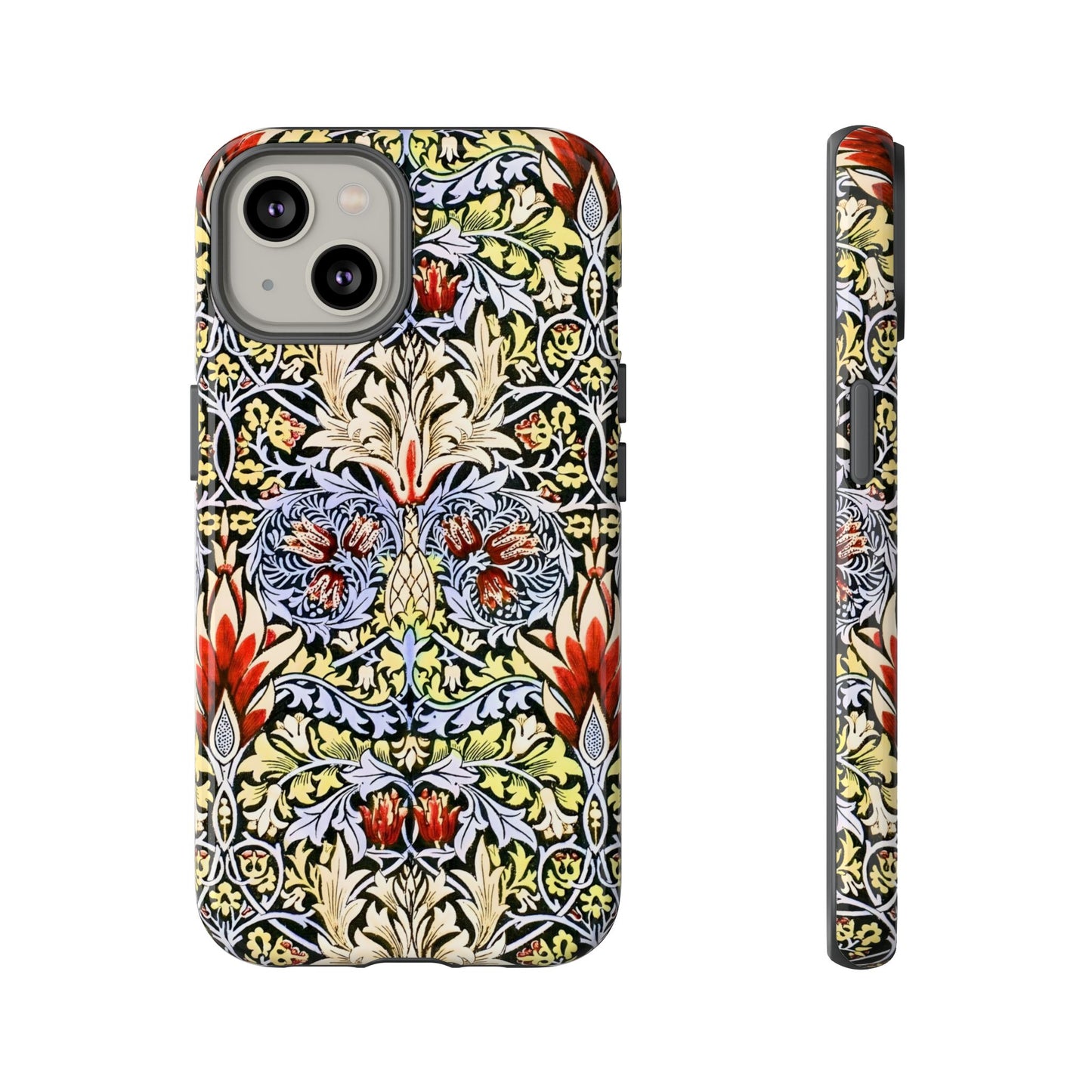 Stylish Phone Case - Floral Design, Tough Cases, Gift for Her, Phone Accessories, Trendy Tech, Unique Cell Phone Cover