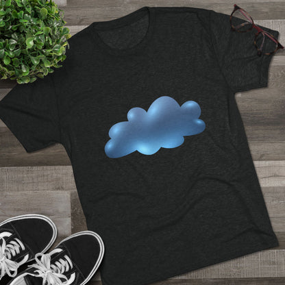 Serene Cloudscape - Dreamy Cloud Classy Unisex Tri-Blend Crew Tee