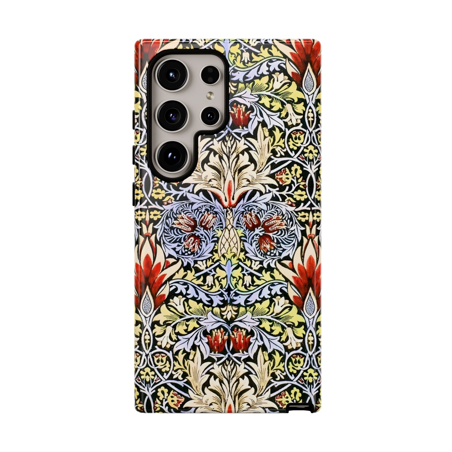 Stylish Phone Case - Floral Design, Tough Cases, Gift for Her, Phone Accessories, Trendy Tech, Unique Cell Phone Cover