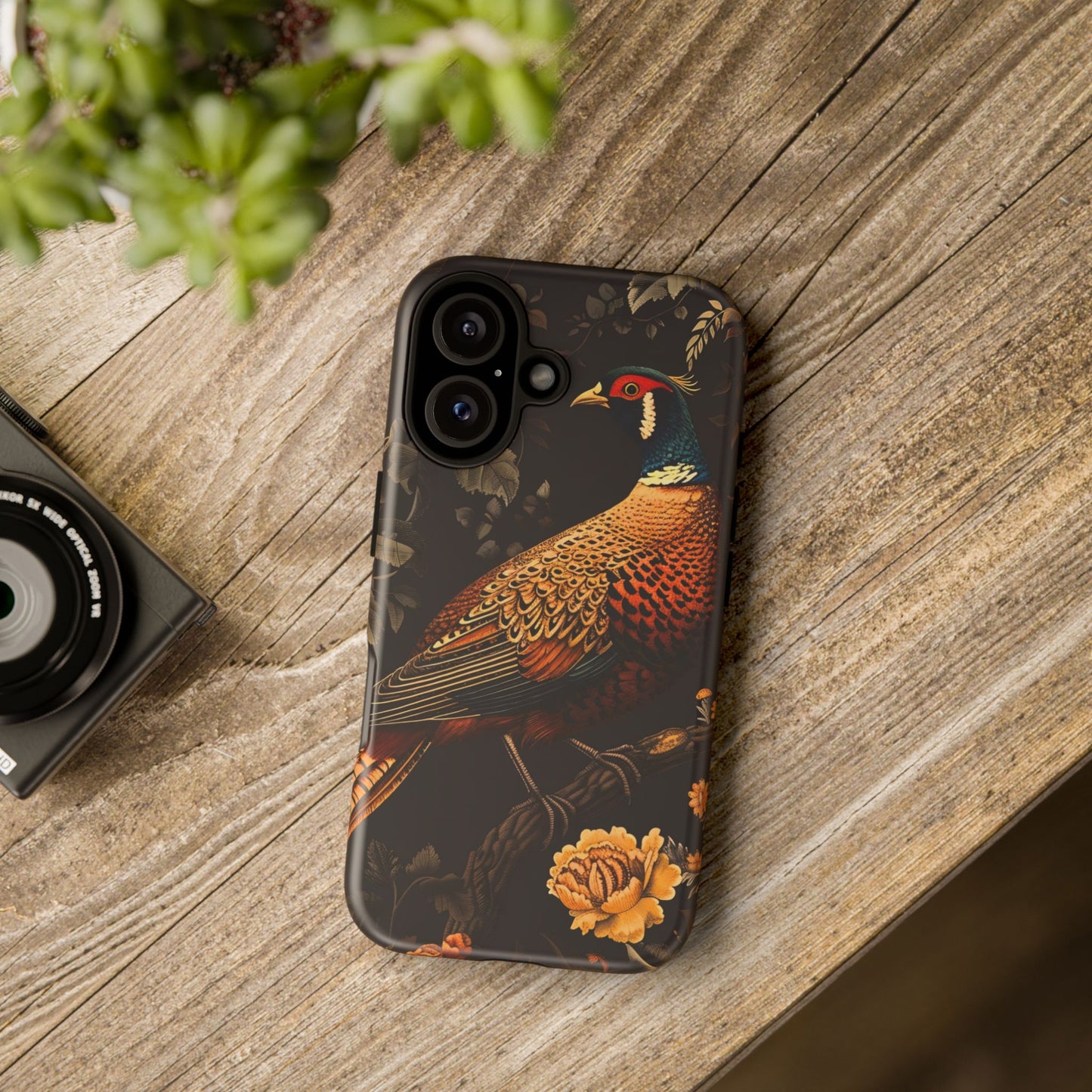 Elegant Bird Phone Case with Floral Design, Tough Phone Cover, Artistic Cell Phone Accessory, Unique Gift for Nature Lovers, Stylish [...]